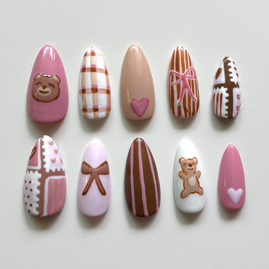 Neapolitan Teddy Set